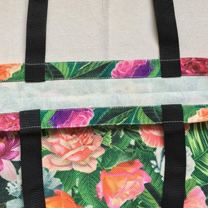 Planet Gates Kitty Cat Tote Bag For Women Lady Folding Reusable Linen Shopping Bag With Print Travel School Bags Handbag