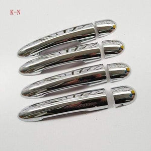 Planet Gates KN Nissan Primera P12 2002- 2007 ABS chrome Door handle catch cover Trim cap auto accessories