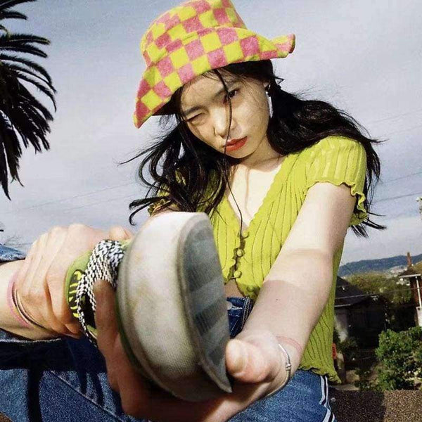 Planet Gates Knitted Short Ruffles Sleeve Shirt Crop Top Unif Sexy Street Wear White Femme Short Sleeve funny T Shirt Summer