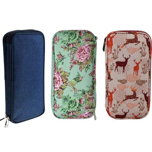 Planet Gates Knitting Storage Bag Empty Crochet Hooks Knitting Needles Kit Organizer Case For Needles Scissors Ruler Sewing Bag Accessories