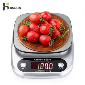 Planet Gates KONCO Kitchen Digital Scale, 10kg/0.1g Portable Mini Digital Food Scale, Pocket Case Jewelry Weight Balance Electronic Scale
