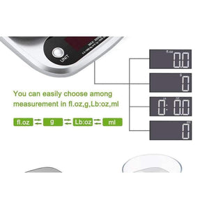 Planet Gates KONCO Kitchen Digital Scale, 10kg/0.1g Portable Mini Digital Food Scale, Pocket Case Jewelry Weight Balance Electronic Scale