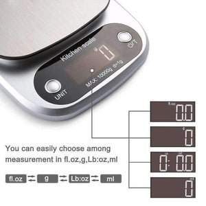 Planet Gates KONCO Kitchen Scale, 10kg/0.1g Portable Mini Digital Food Scale, Pocket Case Jewelry Weight Balance Electronic Scale