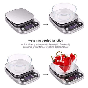 Planet Gates KONCO Kitchen Scale, 10kg/0.1g Portable Mini Digital Food Scale, Pocket Case Jewelry Weight Balance Electronic Scale