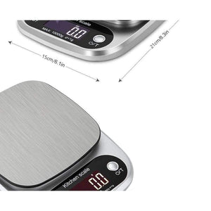 Planet Gates KONCO Kitchen Scale, 10kg/0.1g Portable Mini Digital Food Scale, Pocket Case Jewelry Weight Balance Electronic Scale