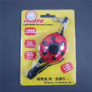 KopiLova 10pcs Beatles Women Personal Alarm Anti Rob Alarm 120dB Security Siren Alarm Attack Protection Self Defense for help