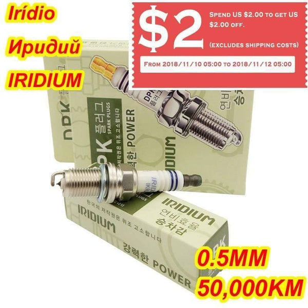 Planet Gates Korea DPK IRIDIUM Spark Plug IKR200 4pcs/lot FOR IK20 IK16 IK20TT VK20 BKR6EIX RC8YC FR7DC K7RTI K6RTI-11 K6RIU PFR7S8EG BKR7EIX