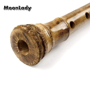 Planet Gates Korean Style Shakuhachi 5 Holes Wooden Musical Instruments New Arrival Bamboo Flute With Root Woodwind Instrument