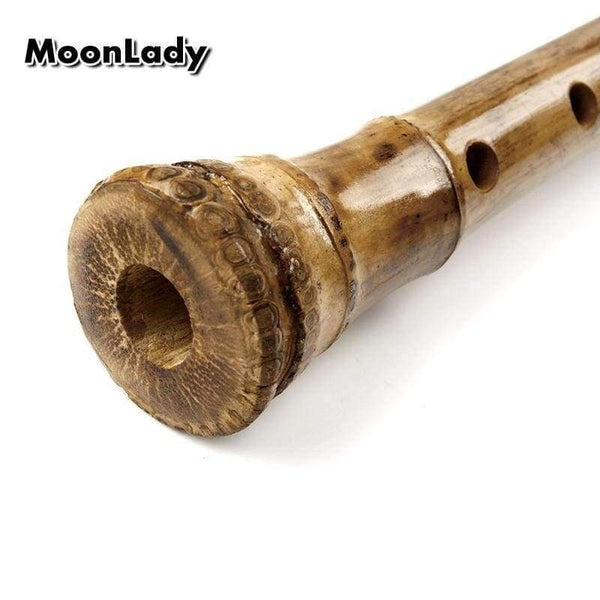 Planet Gates Korean Style Shakuhachi 5 Holes Wooden Musical Instruments New Arrival Bamboo Flute With Root Woodwind Instrument