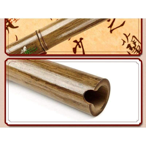 Planet Gates Korean Style Shakuhachi 5 Holes Wooden Musical Instruments New Arrival Bamboo Flute With Root Woodwind Instrument