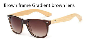 Planet Gates KP1501 C3 17 color Wood Sunglasses Men women square bamboo Women for women men Mirror Sun Glasses retro de sol masculino Handmade