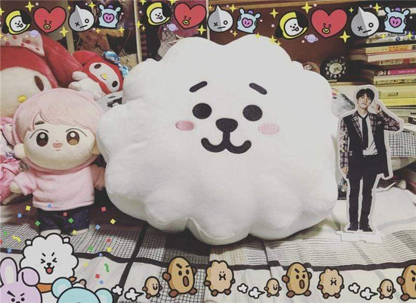 Planet Gates Kpop idol image Kawaii Stuffed Doll Plush Toys Lovely Animal Pillow Dog Rabbit Horse Koala Sheep Sofa Soft Gift For Fans Girl