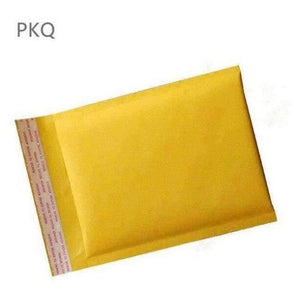 Planet Gates Kraft / 11x13cm 10pcs/lot Yellow Kraft Bubble Mailers Padded Envelopes Shipping Bag Bubble Mailer Bags Self Seal Business Courier Bags Supplies