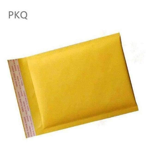 Planet Gates Kraft / 11x13cm 10pcs/lot Yellow Kraft Bubble Mailers Padded Envelopes Shipping Bag Bubble Mailer Bags Self Seal Business Courier Bags Supplies