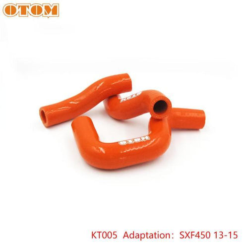 Planet Gates KT005 Motocross Orange Silicone Radiator Hose Kit Car Motor Bike Accessories Tubing Hose For KTM SXF XCF-W XCW EXC-F 250 450 500