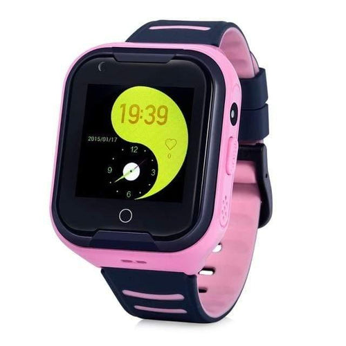 Planet Gates KT11-Pink 4G Smart Watch Cheap Water Resistance IP67 Smart Phone Watch with GPD Devices for Kids and Adults Great Gifts