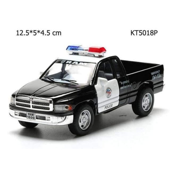 Planet Gates KT5018P Alloy Police Series Car Toy Simulation Vehicles Pull Back Police Fire Fighter Cars Kids Toys
