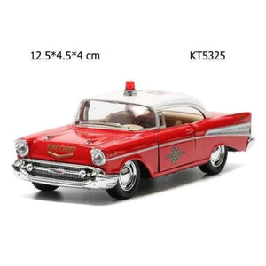 Alloy Police Series Car Toy Simulation Vehicles Pull Back Police Fire Fighter Cars Kids Toys - Kt5325