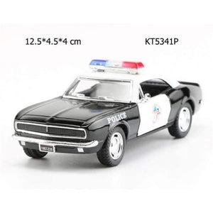 Planet Gates KT5341P Alloy Police Series Car Toy Simulation Vehicles Pull Back Police Fire Fighter Cars Kids Toys