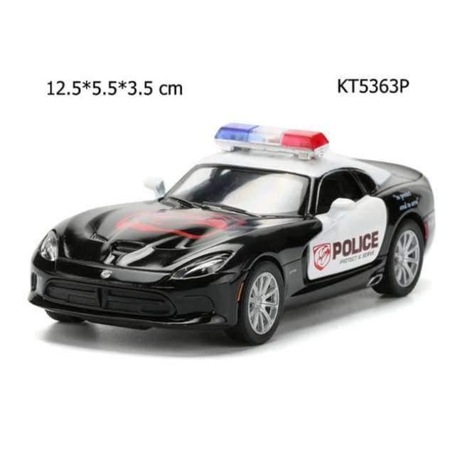 Planet Gates KT5383PR Alloy Police Series Car Toy Simulation Vehicles Pull Back Police Fire Fighter Cars Kids Toys
