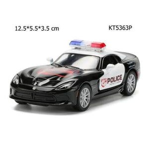 Planet Gates KT5363P Alloy Police Series Car Toy Simulation Vehicles Pull Back Police Fire Fighter Cars Kids Toys