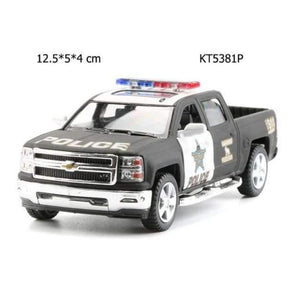 Planet Gates KT5381P Alloy Police Series Car Toy Simulation Vehicles Pull Back Police Fire Fighter Cars Kids Toys
