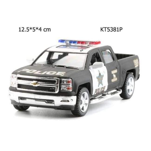 Planet Gates KT5381P Alloy Police Series Car Toy Simulation Vehicles Pull Back Police Fire Fighter Cars Kids Toys