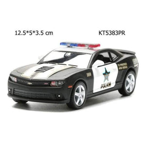 Planet Gates KT5383P Alloy Police Series Car Toy Simulation Vehicles Pull Back Police Fire Fighter Cars Kids Toys