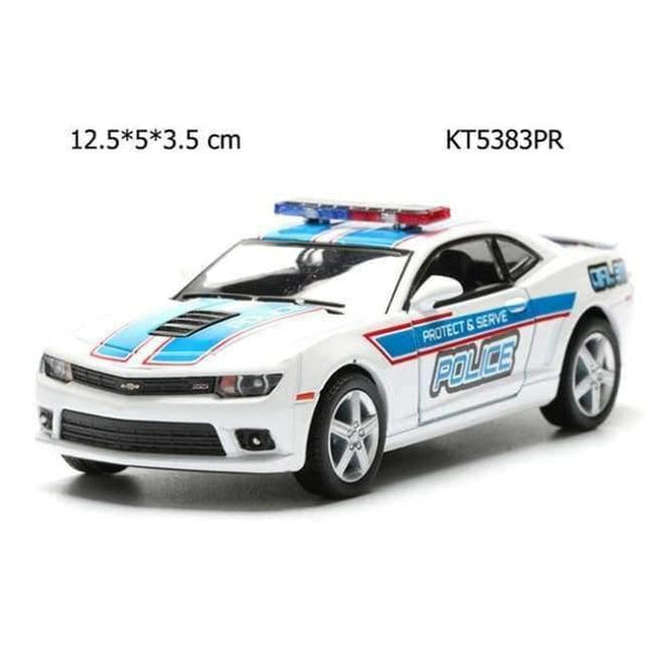 Planet Gates KT5383PR Alloy Police Series Car Toy Simulation Vehicles Pull Back Police Fire Fighter Cars Kids Toys