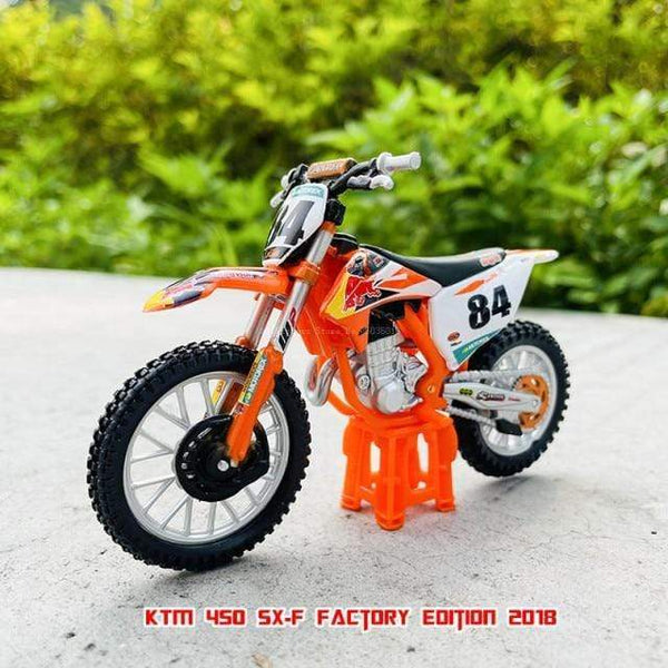 Planet Gates KTM 450 SX-F 1:18 The New Honda Africa Twin Adventure original authorized simulation alloy motorcycle model toy car gift collection
