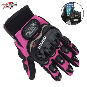 Planet Gates KTMGP knight full finger small size S pink orange black women motorcycle gloves Moto Mujer Luva moto race female Touch screen Gl
