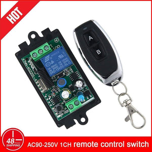 Planet Gates KTNNKG 433MHz 220V Lamp Wireless Remote Control Switch ON/OFF AC110V Remote Control Receiver Transmitter For Led Lights Bulb DIY