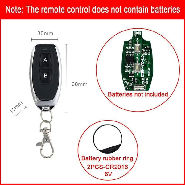 Planet Gates KTNNKG 433MHz 220V Lamp Wireless Remote Control Switch ON/OFF AC110V Remote Control Receiver Transmitter For Led Lights Bulb DIY