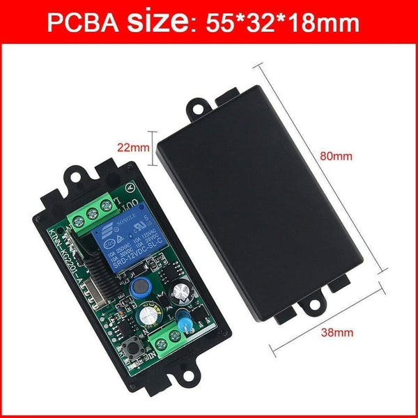 Planet Gates KTNNKG 433MHz 220V Lamp Wireless Remote Control Switch ON/OFF AC110V Remote Control Receiver Transmitter For Led Lights Bulb DIY