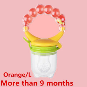 Planet Gates L 2 pacifier clips Infant Baby Teether Vegetable Fruit Teething Toy Ring Chewable Soother Sucking Thumb Teething Nursing Baby
