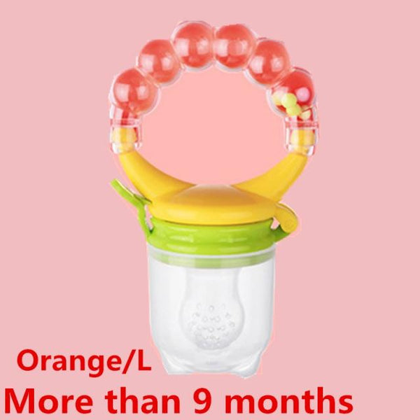 Planet Gates L 2 pacifier clips Infant Baby Teether Vegetable Fruit Teething Toy Ring Chewable Soother Sucking Thumb Teething Nursing Baby