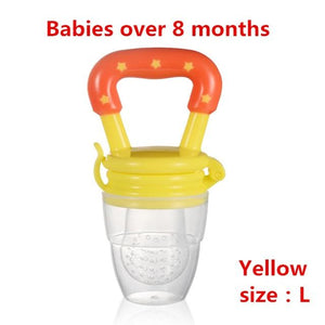 Planet Gates L 4 pacifier clips Infant Baby Teether Vegetable Fruit Teething Toy Ring Chewable Soother Sucking Thumb Teething Nursing Baby