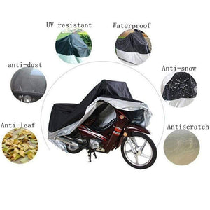 Planet Gates L Bike Rain Dust Cover Waterproof Outdoor Scooter Protector Gray For Bike Bicycle Utility Cycling Outdoor Bicycle Protector