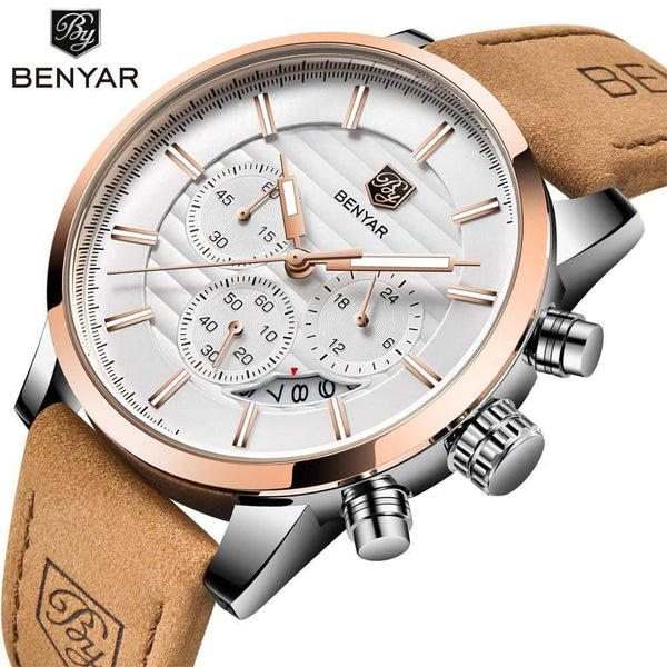 Planet Gates L Black Gold Black Men Watches Top Brand Luxury Business Waterproof Sport Chronograph Quartz Brown Gold Male Clock Relogio Masculino 2019