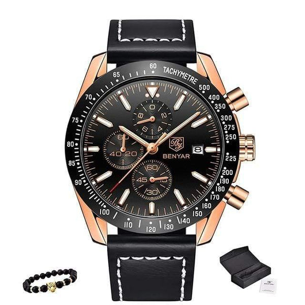 Planet Gates L-Gold Black 1 Men Watch Business Full Steel Quartz Top Brand Luxury Casual Waterproof Sports Male Wristwatch Relogio Masculino