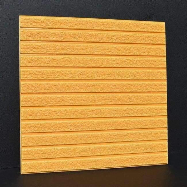 Planet Gates L-orange 60cmX60cm 3d creative wall stickers living room dormitory self-adhesive foam wallpaper imitation brick stone striped wallpaper stickers