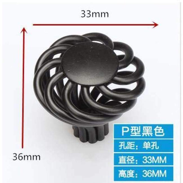 Planet Gates L Retro birdcage design cabinet cupboard kitchen drawer door handle knobs pulls,furniture hardware accessories.