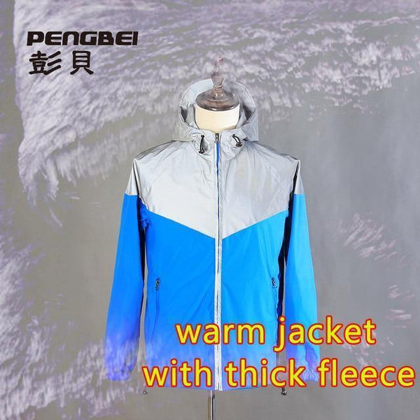 Planet Gates l / S Winter plus size 4xl waterproof 3m reflective jacket men clothes baseball coats windbreaker