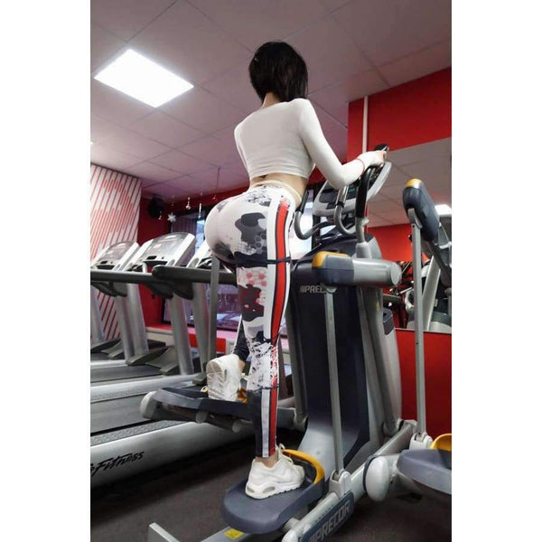 Planet Gates L Sexy Workout Stretch Sheath Sports Athletic Elastic Full Length Pants Underpant Leggings Woman