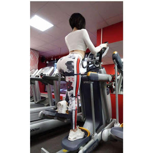 Planet Gates L Sexy Workout Stretch Sheath Sports Athletic Elastic Full Length Pants Underpant Leggings Woman