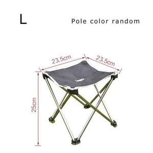 Planet Gates L stool Camping Foldable Chair & Stool Aluminium Alloy Outdoor Picnic DIY Chair and Table Desk Lightweight BBQ Fishing Tools
