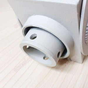 Planet Gates L Type 20cm CCTV Housing Bracket Indoor Outdoor Cable Protection Security Camera Aluminum Alloy Wall Ceiling Mount Stand