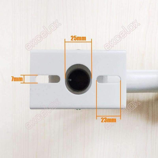 Planet Gates L Type 30cm CCTV Housing Bracket Outdoor Cable Protection Security Camera Wall Ceiling Mount Aluminum Alloy Stand by Excelax