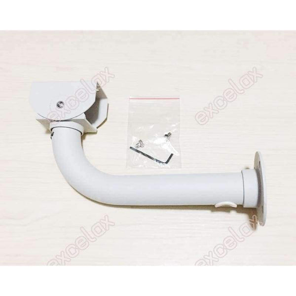 Planet Gates L Type 30cm CCTV Housing Bracket Outdoor Cable Protection Security Camera Wall Ceiling Mount Aluminum Alloy Stand by Excelax