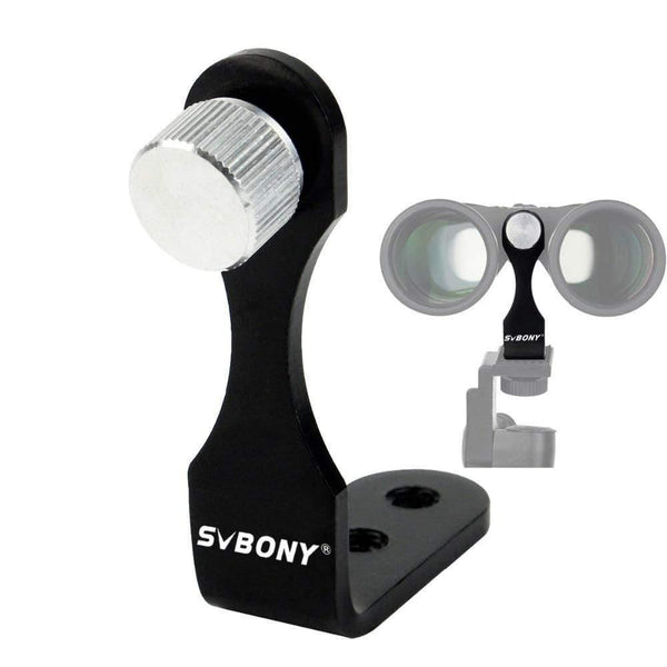 Planet Gates L-Type Tripod Mount Adapter for Binocular Monocular Telescope Camping Hiking Metal Telescope Accessories F9111